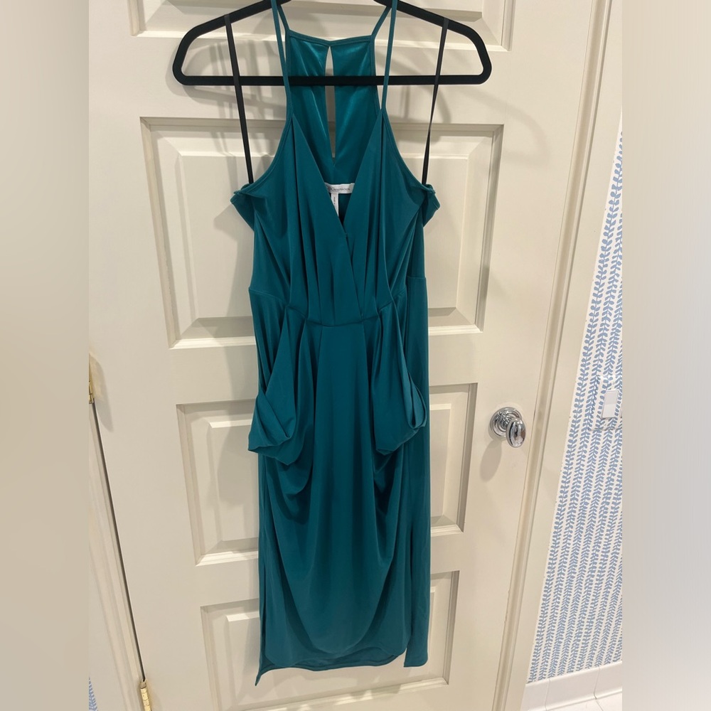 BCBG Generation Green Dress with Pockets